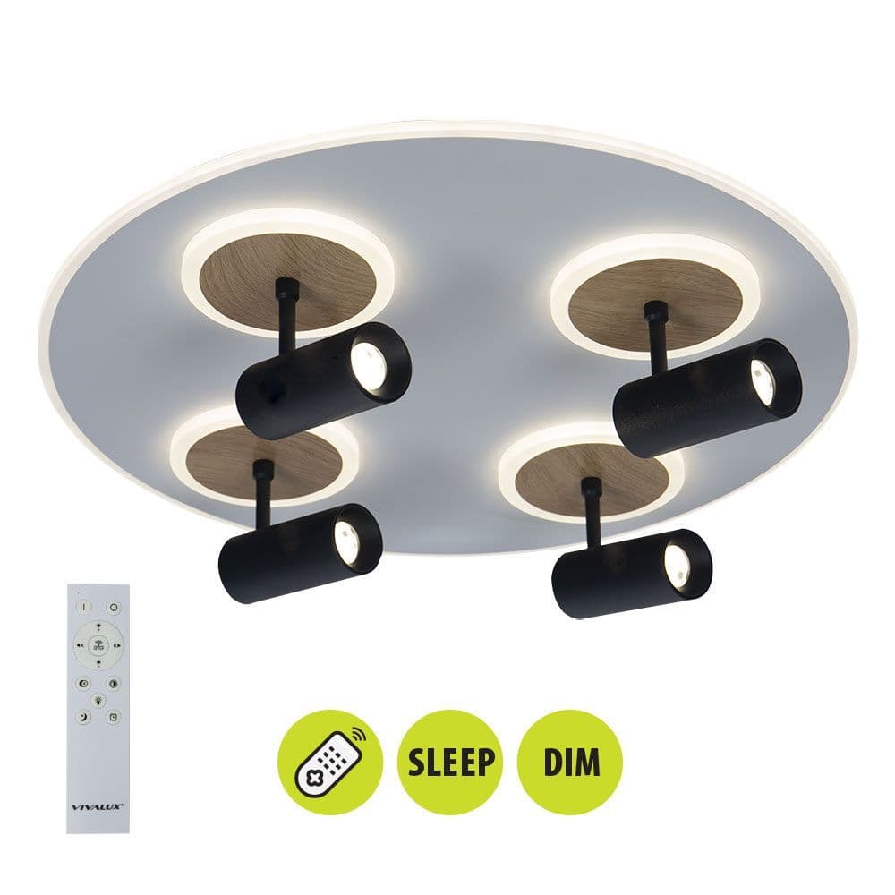 LED Плафониера DOROTHY LED 74W CCT 3000–6000K с дистанционно