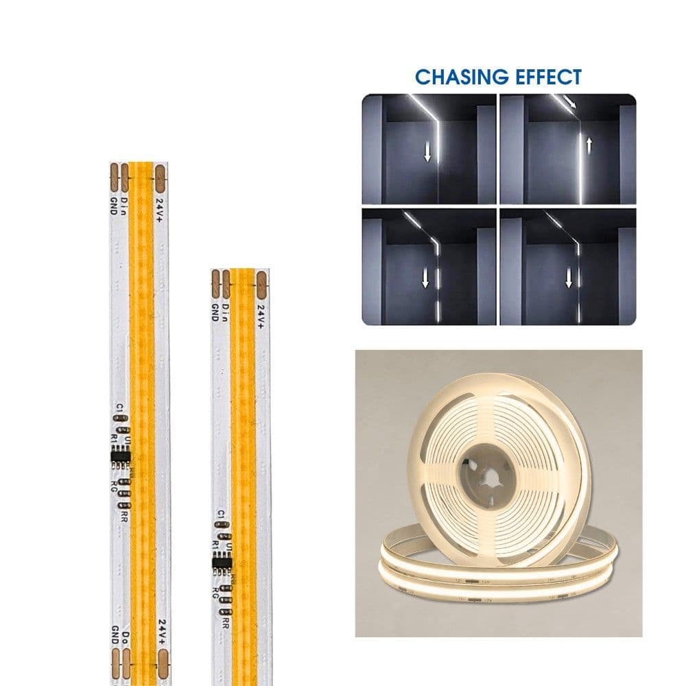 LED дигитална лента BRIX LED · 360 COB · 24VDC · 4000K · 5m