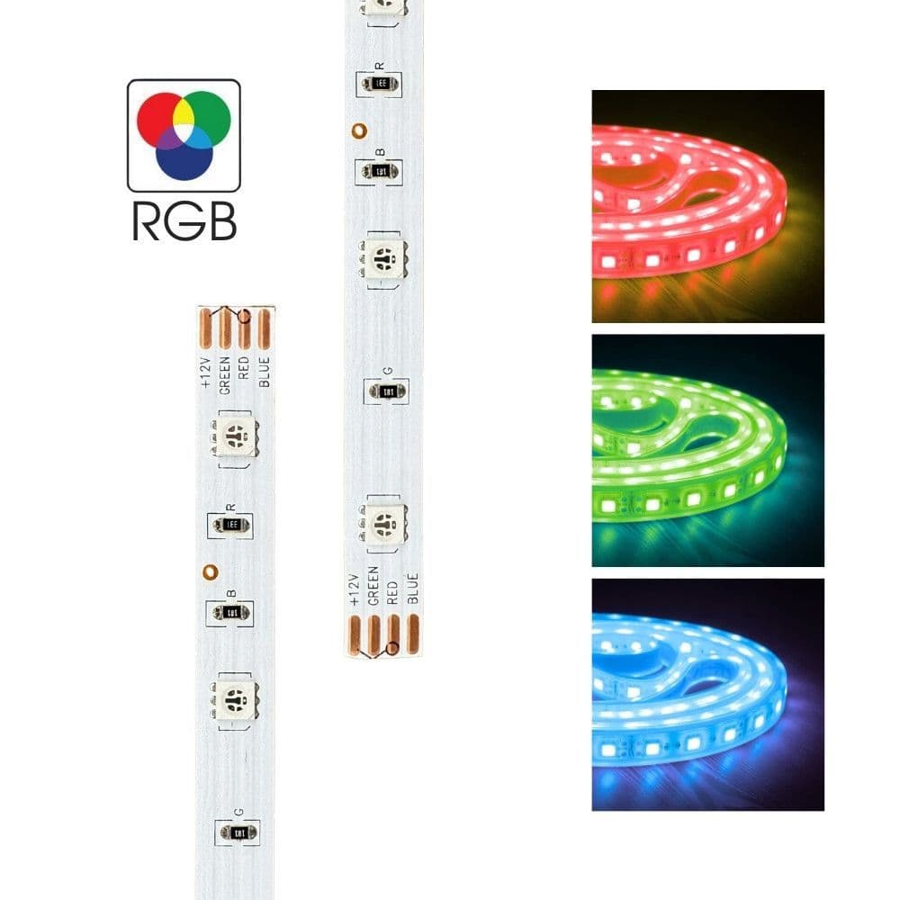 LED лента RGB MEGA LED · 30 SMD5050 · 12VDC · 5m